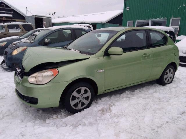 KMHCN3BC9AU150850 - 2010 HYUNDAI ACCENT SE GREEN photo 2