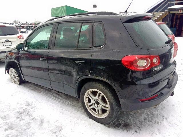 WVGBV75N19W511634 - 2009 VOLKSWAGEN TIGUAN SE BLACK photo 3