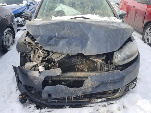 WVWNM7AJ2CW326619 - 2012 VOLKSWAGEN GOLF 蓝色 照片 7