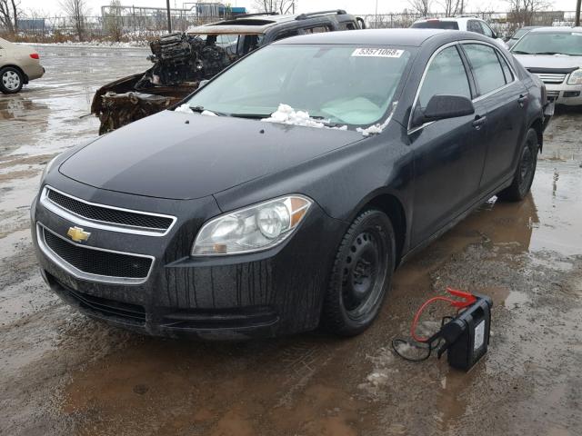 1G1ZB5EU2BF315708 - 2011 CHEVROLET MALIBU LS 黑色 照片 2