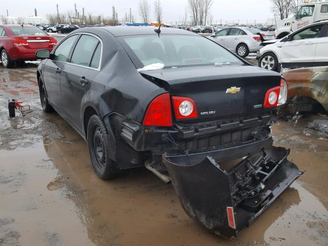 1G1ZB5EU2BF315708 - 2011 CHEVROLET MALIBU LS 黑色 照片 3