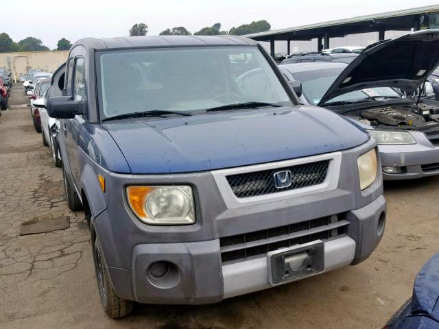 5J6YH28583L000798 - 2003 HONDA ELEMENT EX BLUE photo 1