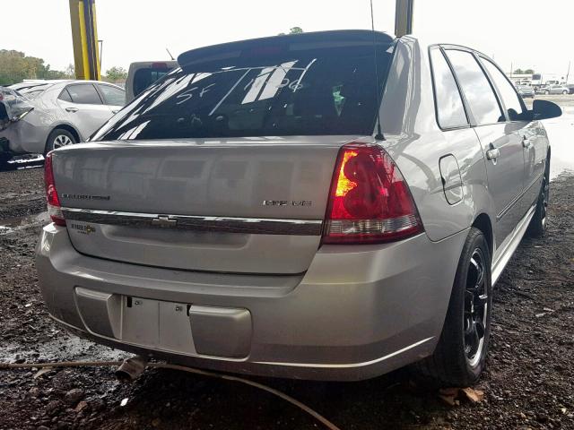 1G1ZU63836F279278 - 2006 CHEVROLET MALIBU MAX ვერცხლისფერი ფოტო 4