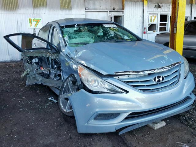 5NPEB4AC2BH044474 - 2011 HYUNDAI SONATA GLS BLUE photo 1