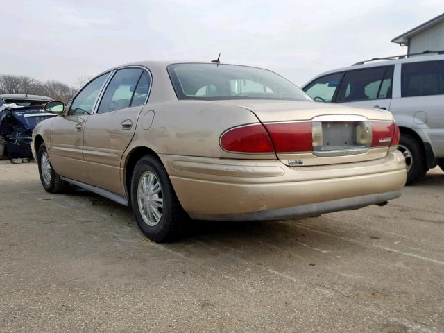 1G4HR54K85U146904 - 2005 BUICK LESABRE LI GOLD photo 3