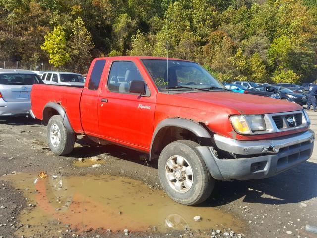 1N6ED26Y3XC312659 - 1999 NISSAN FRONTIER K RED photo 1