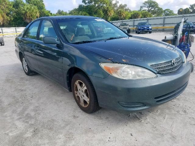 4T1BE32K63U713598 - 2003 TOYOTA CAMRY LE GREEN photo 1