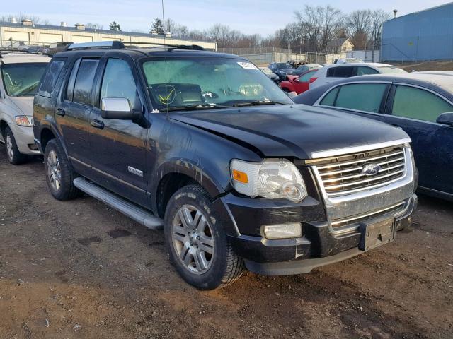 1FMEU75E07UB29071 - 2007 FORD EXPLORER L BLACK photo 1