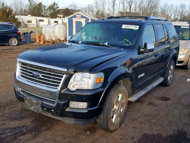 1FMEU75E07UB29071 - 2007 FORD EXPLORER L BLACK photo 2