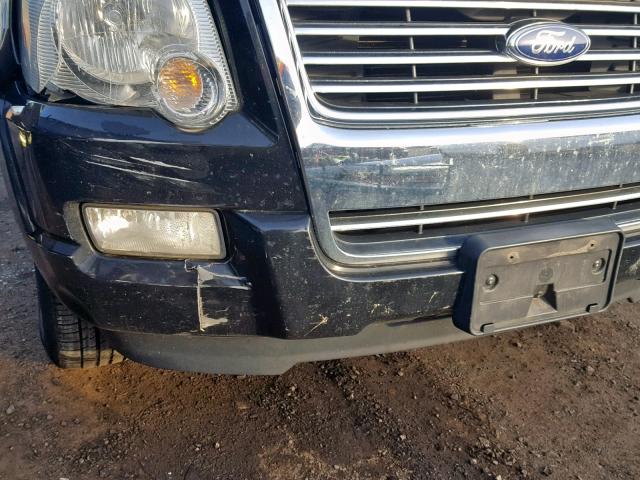 1FMEU75E07UB29071 - 2007 FORD EXPLORER L BLACK photo 9