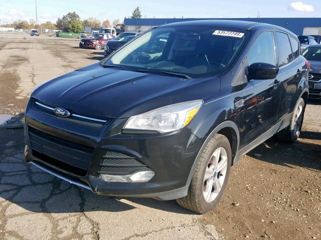 1FMCU9GX1DUD87970 - 2013 FORD ESCAPE SE BLACK photo 2