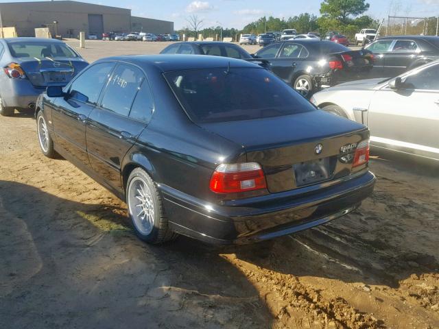 WBADN63462GN85825 - 2002 BMW 540 I AUTO BLACK photo 3