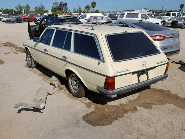 WDB1231931F043468 - 1985 MERCEDES-BENZ 300 TD YELLOW photo 3