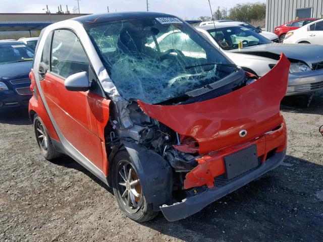 WMEEJ31X18K125249 - 2008 SMART FORTWO PUR RED photo 1