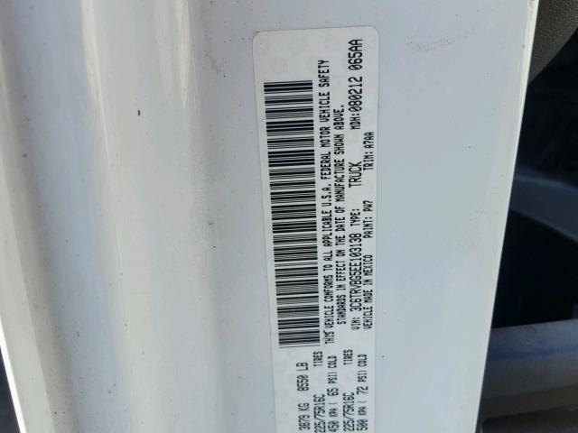 3C6TRVBG5EE103138 - 2014 RAM PROMASTER 白色 照片 10