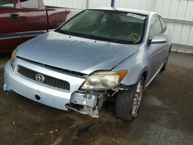 JTKDE177070192129 - 2007 TOYOTA SCION TC ლურჯი ფოტო 2