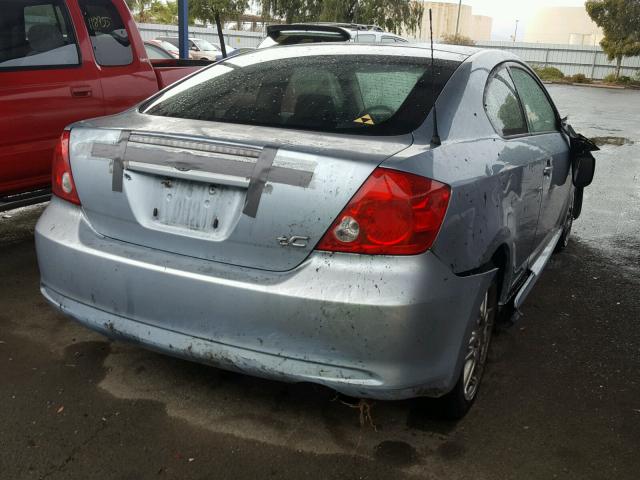 JTKDE177070192129 - 2007 TOYOTA SCION TC ლურჯი ფოტო 4