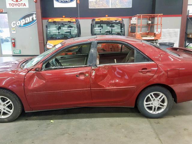 4T1BE32K92U089777 - 2002 TOYOTA CAMRY LE RED photo 9