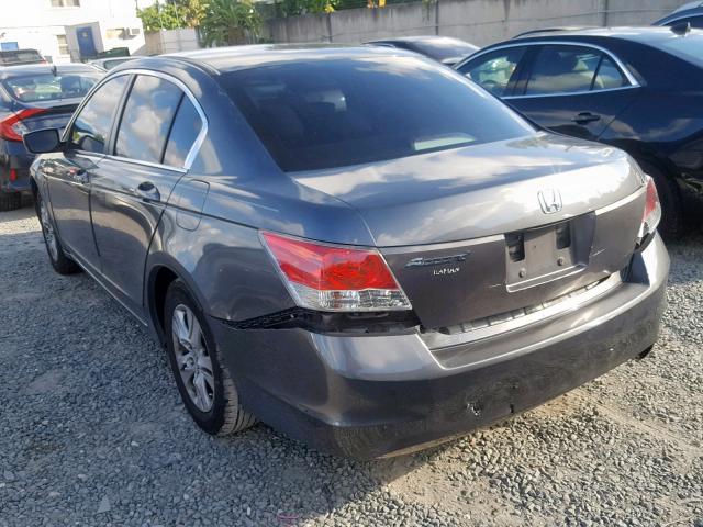 1HGCP26489A096872 - 2009 HONDA ACCORD LXP GRAY photo 3