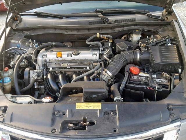 1HGCP26489A096872 - 2009 HONDA ACCORD LXP GRAY photo 7