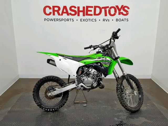 JKAKXTFC2KA015744 - 2019 KAWASAKI KX100 F GREEN photo 1