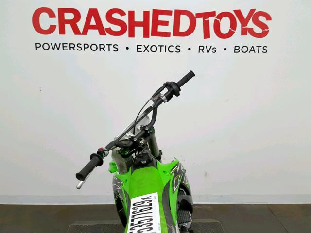 JKAKXTFC2KA015744 - 2019 KAWASAKI KX100 F GREEN photo 7