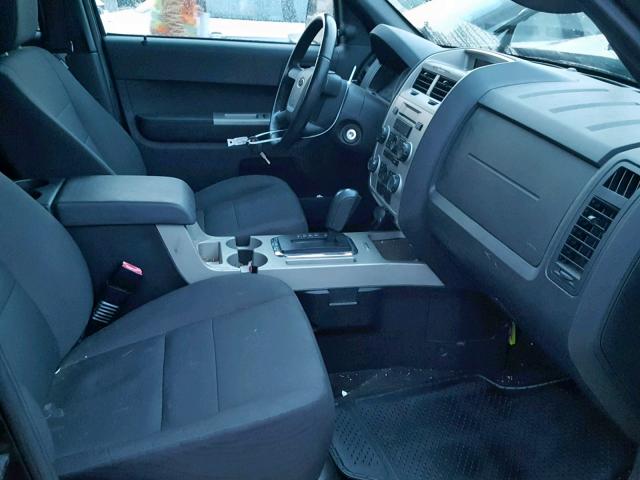 1FMCU0D75CKB03802 - 2012 FORD ESCAPE XLT BLACK photo 5