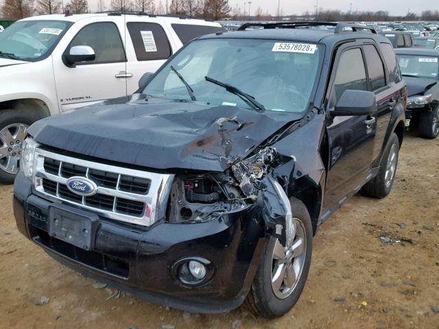 1FMCU0D75CKB03802 - 2012 FORD ESCAPE XLT BLACK photo 9