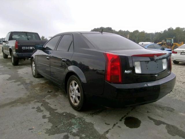 1G6DP567650202771 - 2005 CADILLAC CTS HI FEA BLACK photo 3