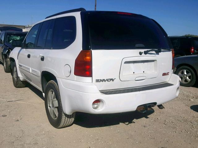 1GKDT13S552191426 - 2005 GMC ENVOY WHITE photo 3