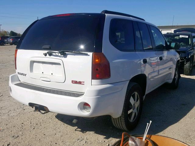 1GKDT13S552191426 - 2005 GMC ENVOY WHITE photo 4