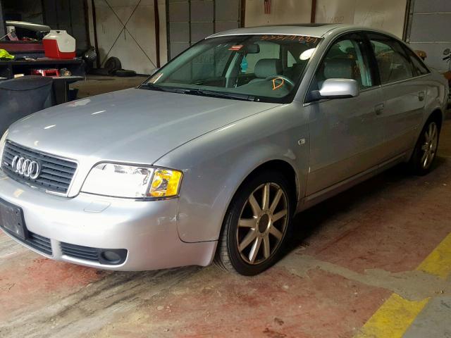 WAUCD64B44N054875 - 2004 AUDI A6 S-LINE GRAY photo 2