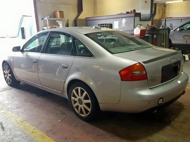 WAUCD64B44N054875 - 2004 AUDI A6 S-LINE GRAY photo 3