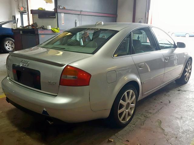 WAUCD64B44N054875 - 2004 AUDI A6 S-LINE GRAY photo 4