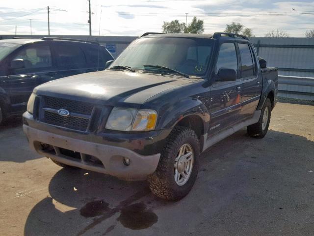 1FMZU77E62UB31186 - 2002 FORD EXPLORER S BLUE photo 2