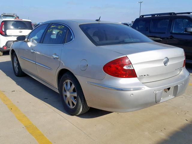 2G4WD582071122921 - 2007 BUICK LACROSSE C GRAY photo 3