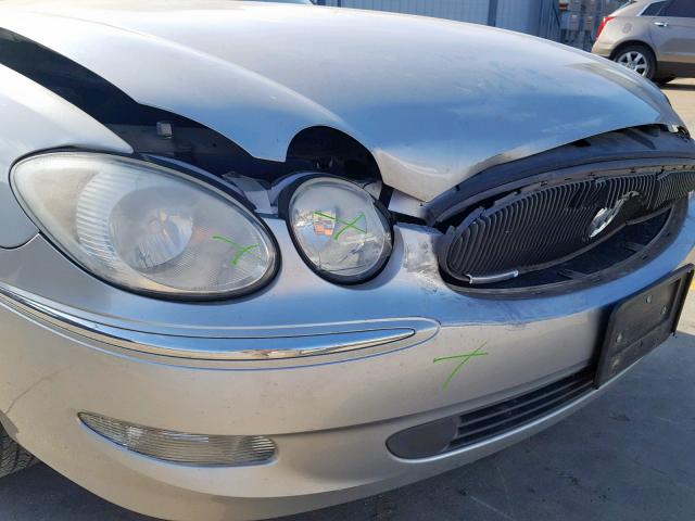 2G4WD582071122921 - 2007 BUICK LACROSSE C GRAY photo 9