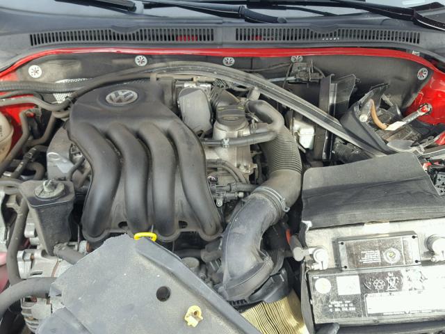 3VW2K7AJ4EM210413 - 2014 VOLKSWAGEN JETTA BASE 红色 照片 7