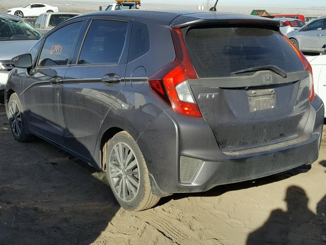 3HGGK5G82FM767163 - 2015 HONDA FIT EX GRAY photo 3