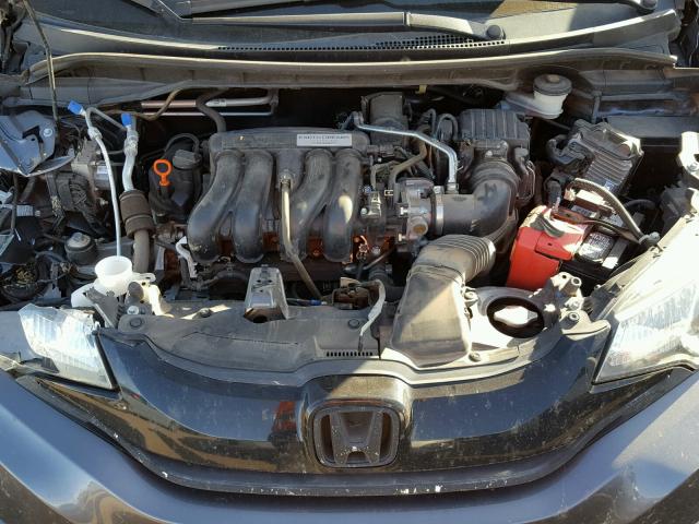 3HGGK5G82FM767163 - 2015 HONDA FIT EX GRAY photo 7