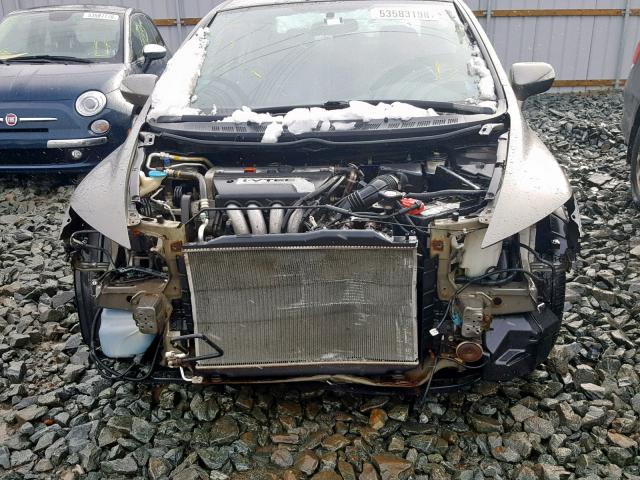 2HHFD56796H202174 - 2006 ACURA CSX PREMIU GRAY photo 9