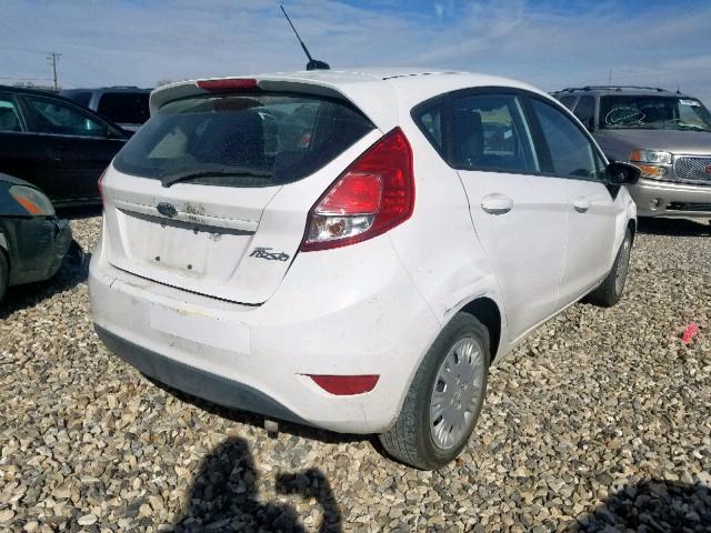 3FADP4TJ8GM171956 - 2016 FORD FIESTA S WHITE photo 4