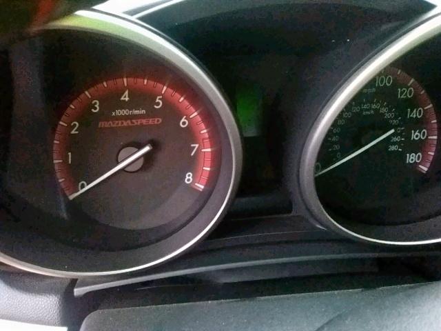 JM1BL1L44D1831280 - 2013 MAZDA SPEED 3 GRAY photo 8