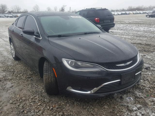 1C3CCCAB5FN510561 - 2015 CHRYSLER 200 LIMITE BLACK photo 1