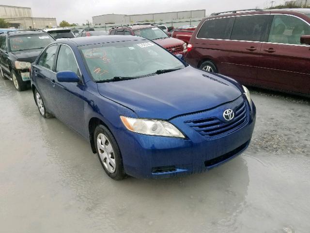 4T1BE46K98U236897 - 2008 TOYOTA CAMRY CE BLUE photo 1