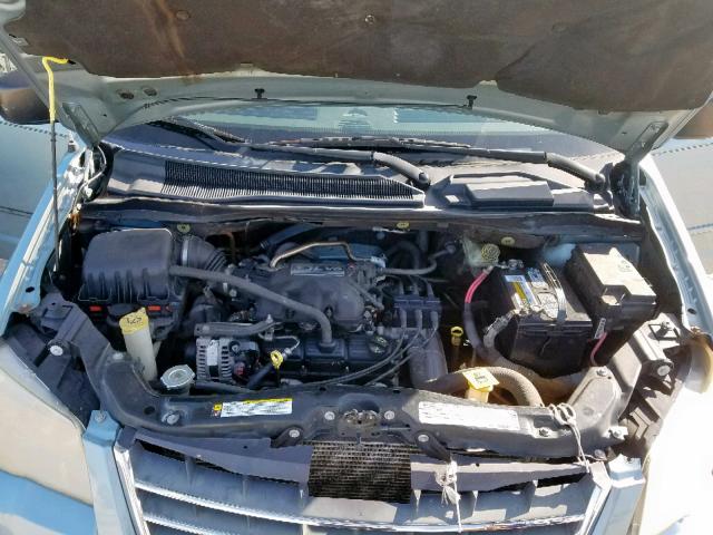 2A4RR4DE8AR309694 - 2010 CHRYSLER TOWN & COU BLUE photo 7