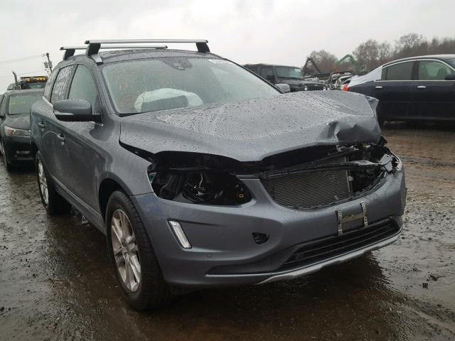 YV4612RK6G2875294 - 2016 VOLVO XC60 T5 GRAY photo 1