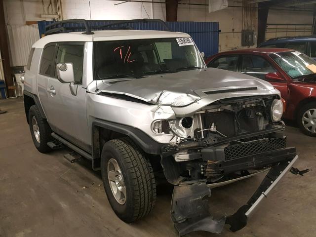 JTEBU11F98K055273 - 2008 TOYOTA FJ CRUISER SILVER photo 1