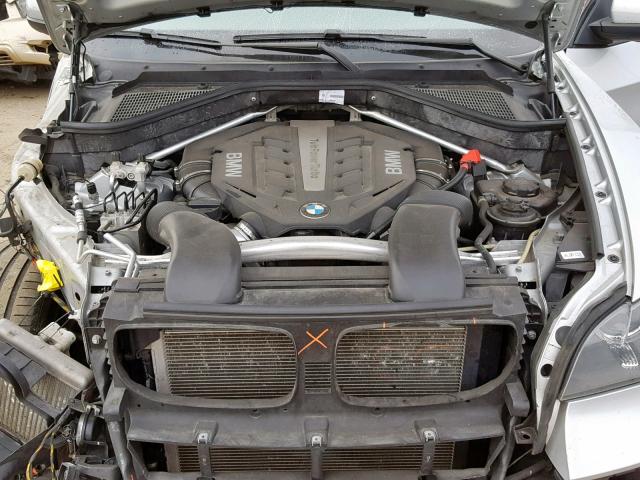 5UXZV8C57DL426964 - 2013 BMW X5 XDRIVE5 SILVER photo 7