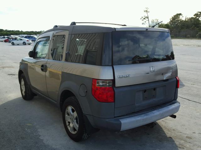 5J6YH28543L040893 - 2003 HONDA ELEMENT EX SILVER photo 3